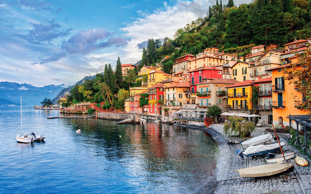 Lago di Garda din Italia